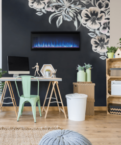 Napoleon AlluraVision 42 inch Slimline Wall Mounted Electric Fireplace - NEFL42CHS-1