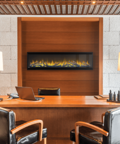 Napoleon AlluraVision 60 Inch Deep Wall Mounted Electric Fireplace - NEFL60CHD-1